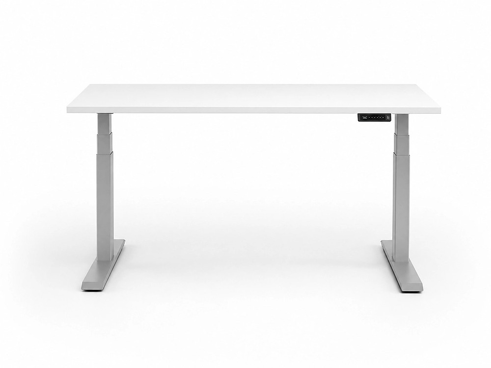 R1 Joy Premium Schreibtisch elektrisch höhenverstellbar weiß